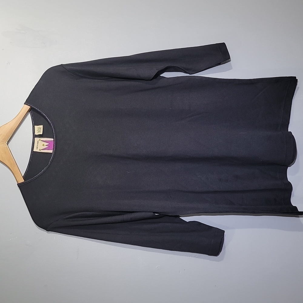 ANTHONY Original Long Sleeve Black Knit Tunic